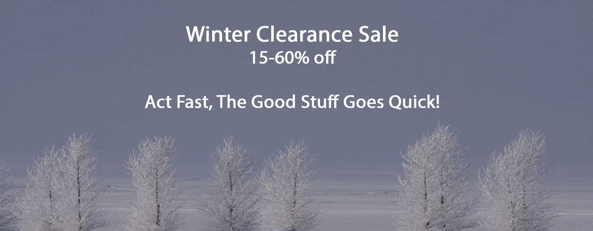 winter clearance 2023