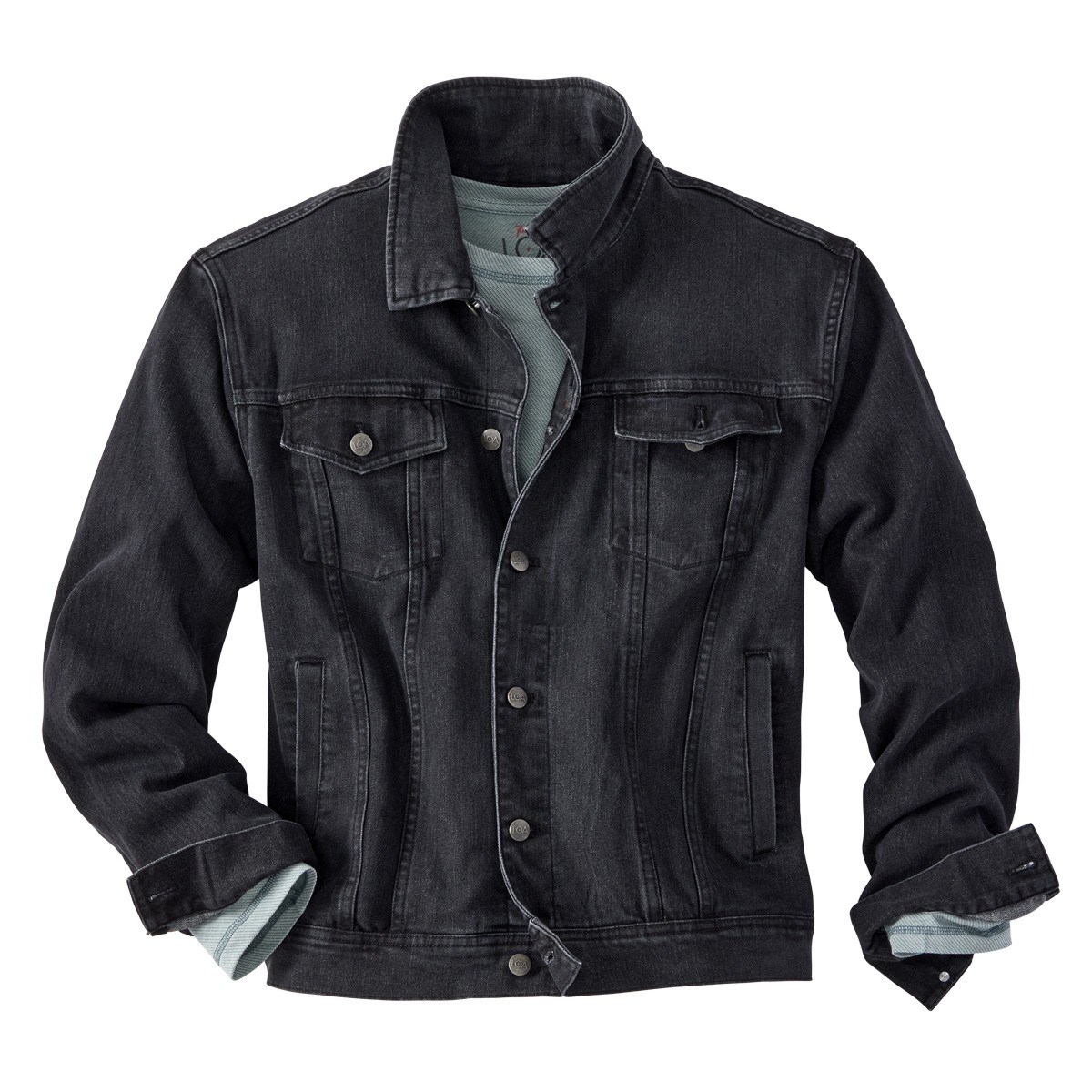 Washed Black Renegade Denim Jacket | RailRiders