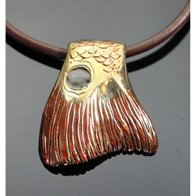 Bronze Redfish Tail Pendant