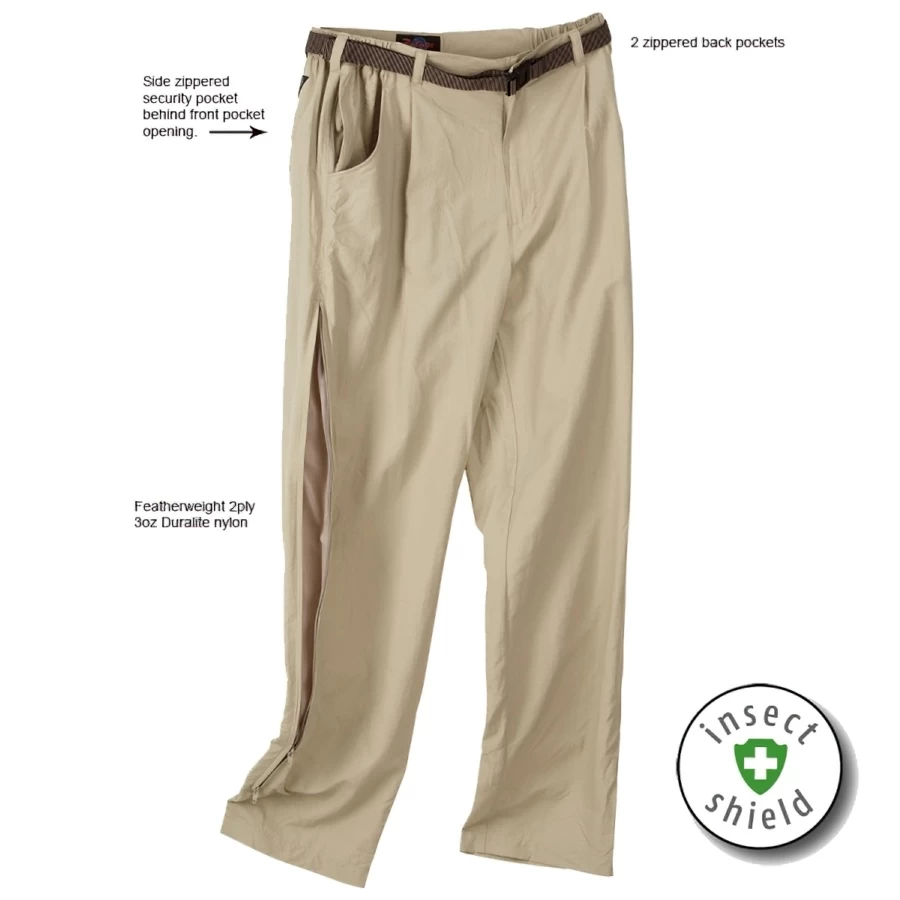 Quick Drying Pants With Bug & Sun Protection | Men's Eco Mesh Pant