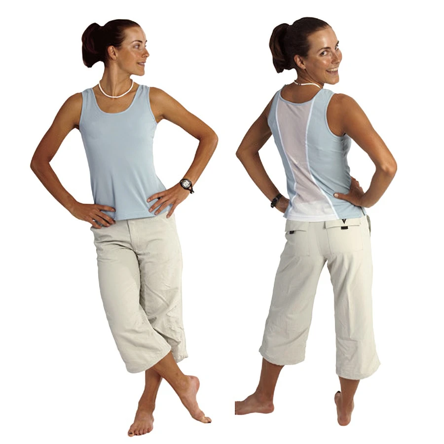 Intro Stretch Poplin Roll Tab Hem Straight Capri Pants | Dillard's