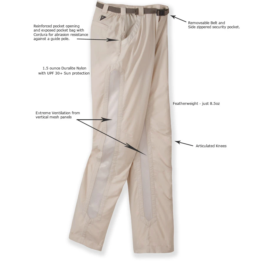 Men's Bone Flats Pants Fishing Pant