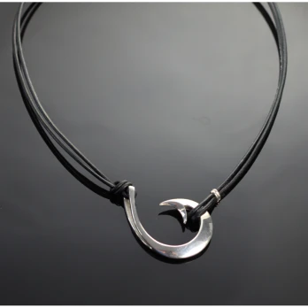 Large Circle Hook Necklace