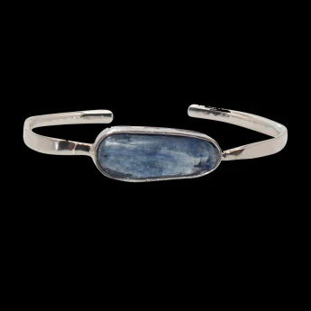 Women's Kyanite sterling silver cuff