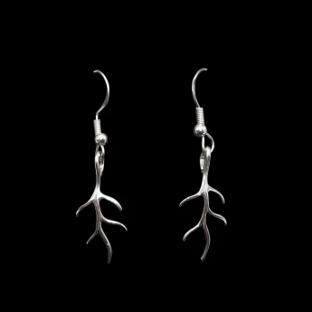 Silver Branch earrings
