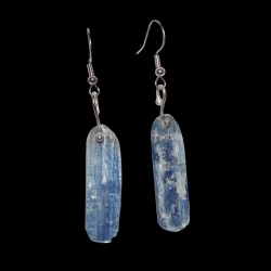 Stunning Brazilian Blue kyanite dangle earrings
